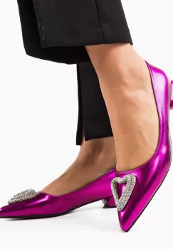 Balerini dama Banan Fuchsia 2 imagine