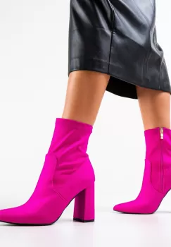 Botine Cash Fuchsia imagine