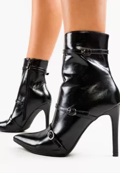 Botine dama Anexat Negre imagine