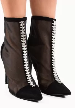 Botine dama Arun Negre imagine