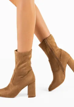 Botine dama Aust Khaki 2 imagine