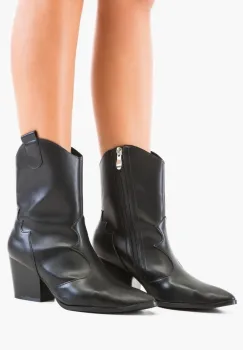 Botine dama Badalun Negre imagine