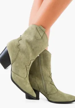 Botine dama Badalun Verzi imagine