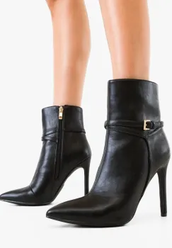 Botine dama Barbara Negre imagine