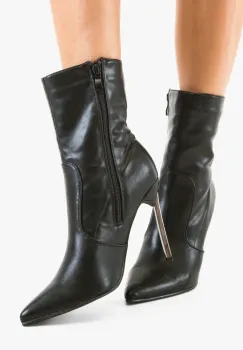 Botine dama Beinar Negre 3 imagine