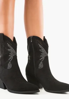 Botine dama Buroca Negre imagine