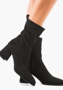 Botine dama Caloper Negri imagine