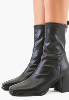 Botine dama Caloper Negri 2 imagine