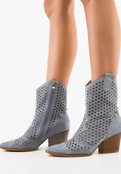 Botine dama Cameron Albastre imagine