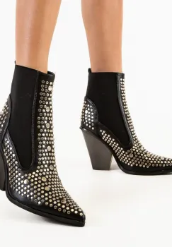 Botine dama Carol Negre imagine