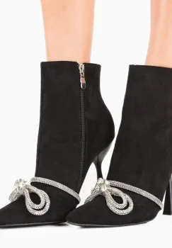 Botine dama Csorba Negre imagine