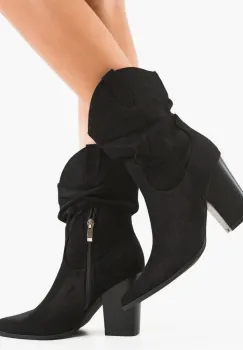 Botine dama Dafuy Negre imagine