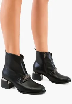Botine dama Danka Negre 2 imagine