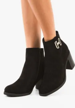 Botine dama Devon Negre imagine