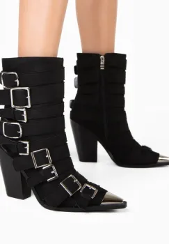 Botine dama Donia Negre imagine