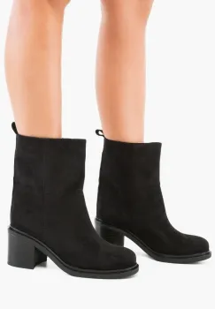 Botine dama Duffy Negre imagine