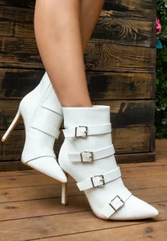 Botine dama Emmy Albe imagine