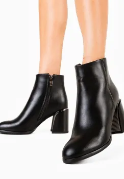 Botine dama Fadana Negre imagine