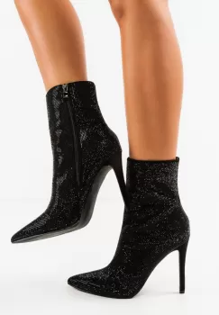 Botine dama Fatma Negre imagine