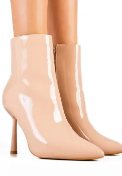 Botine dama Firmino Bej imagine