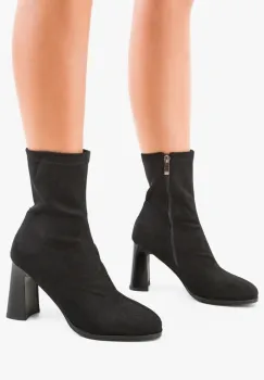 Botine dama Gegur Negre imagine