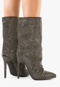 Botine dama Ghyona Negre imagine