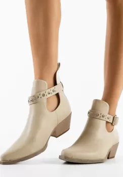 Botine dama Gianna Bej imagine