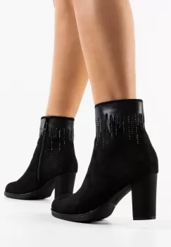 Botine dama Hajuna Negre imagine