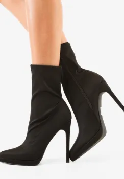 Botine dama Hamy Negre 3 imagine