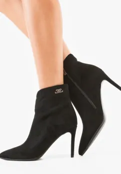 Botine dama Hemz Negre imagine