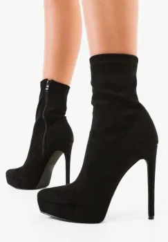 Botine dama Jahoi Negre 4 imagine