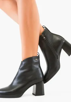 Botine dama Jerome Negre 2 imagine