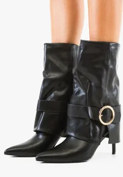 Botine dama Jlep Negre imagine