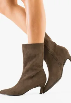 Botine dama Jorana Khaki imagine