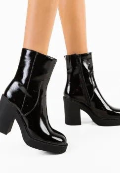 Botine dama Justice Negre 3 imagine