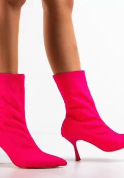 Botine dama Kalamak Fuchsia imagine