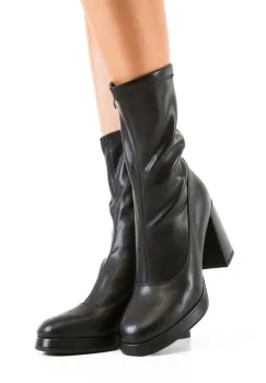 Botine dama Kaleva Negre imagine