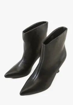 Botine dama Kathry Negre imagine