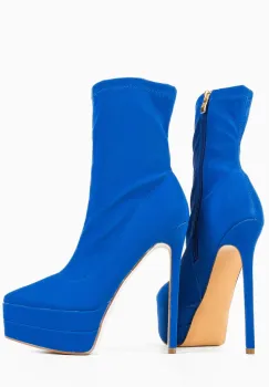 Botine dama Kato Albastre imagine