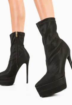 Botine dama Kato Negre imagine