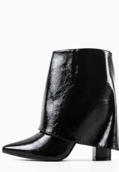 Botine dama Keele Negre imagine