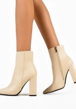 Botine dama Kellp Bej imagine