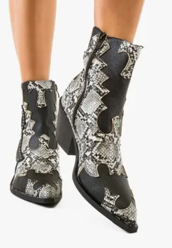 Botine dama Ketek Albe imagine