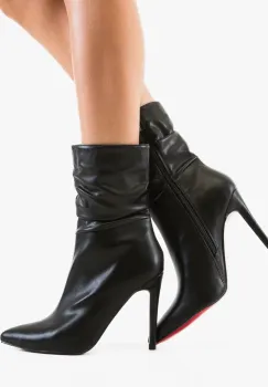 Botine dama Klemenia Negre imagine