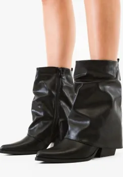 Botine dama Kreon Negre imagine