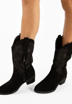 Botine dama Letty Negre imagine