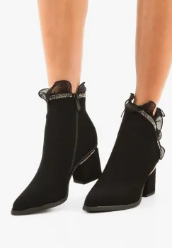 Botine dama Levine Negre imagine