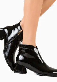 Botine dama Loghin Negre imagine