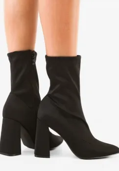 Botine dama Lopedia Negre 2 imagine