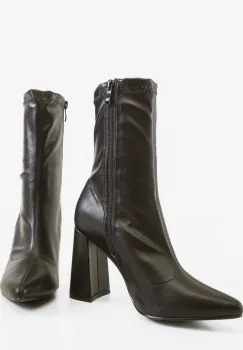 Botine dama Lopedia Negre imagine